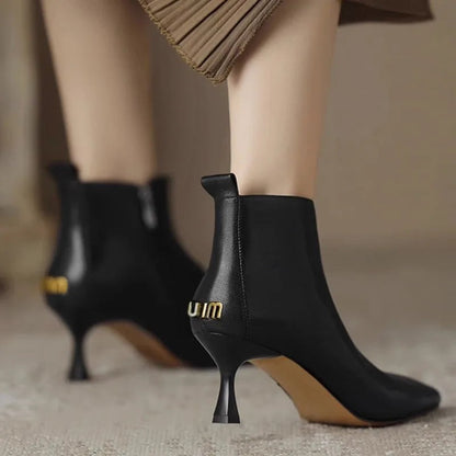 Stiletto Heel Ankle Boots