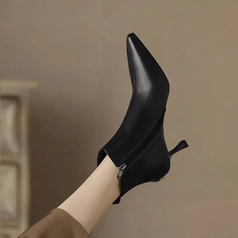 Stiletto Heel Ankle Boots