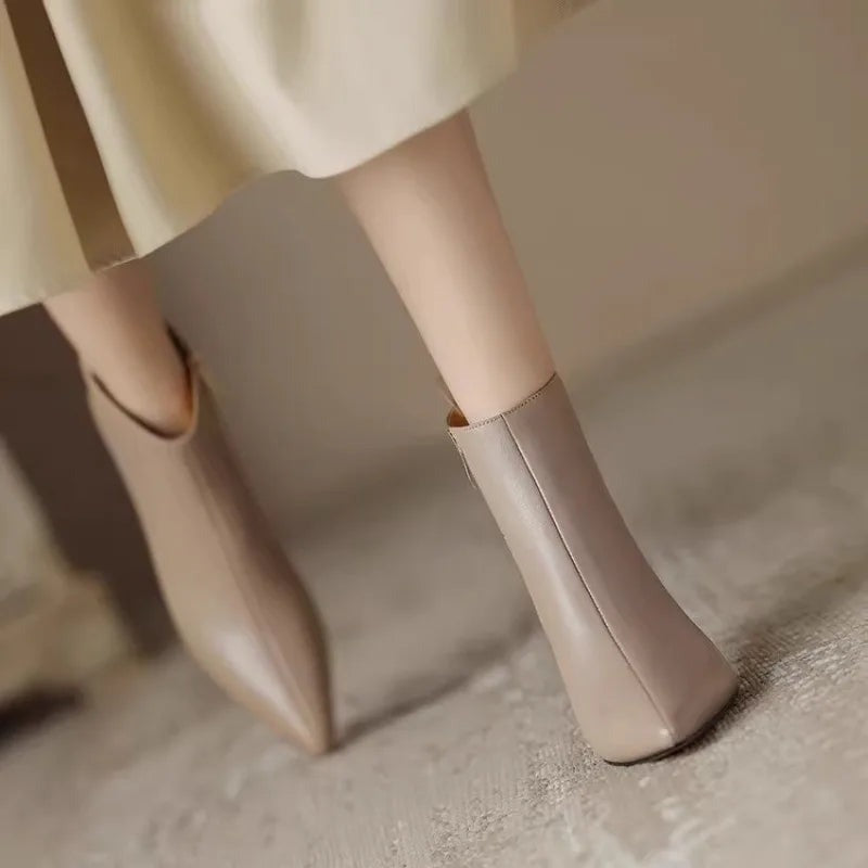 Stiletto Heel Ankle Boots