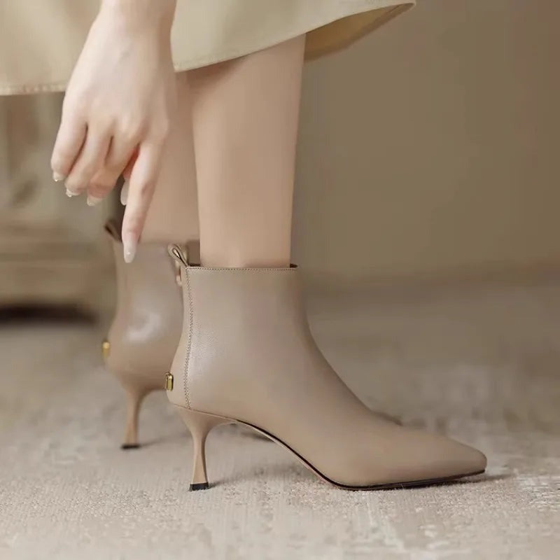 Stiletto Heel Ankle Boots