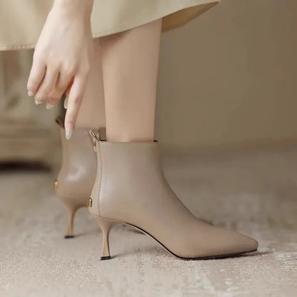 Stiletto Heel Ankle Boots