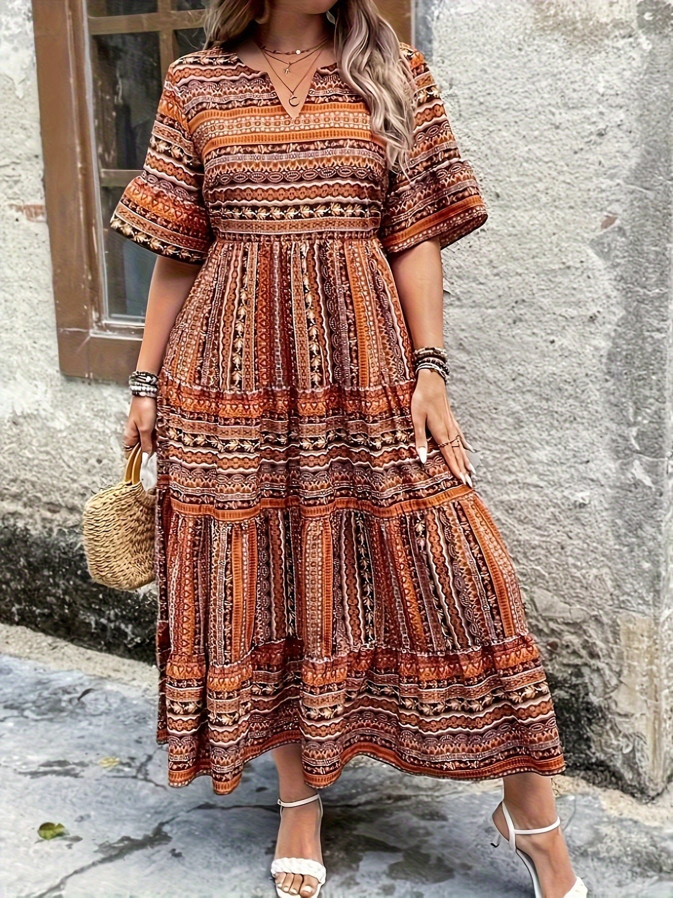 Boho Summer Maxi Dress