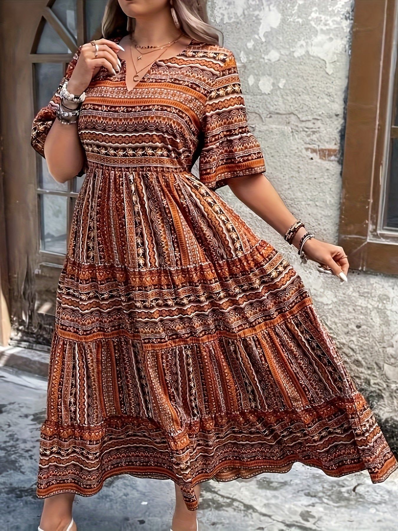 Boho Summer Maxi Dress