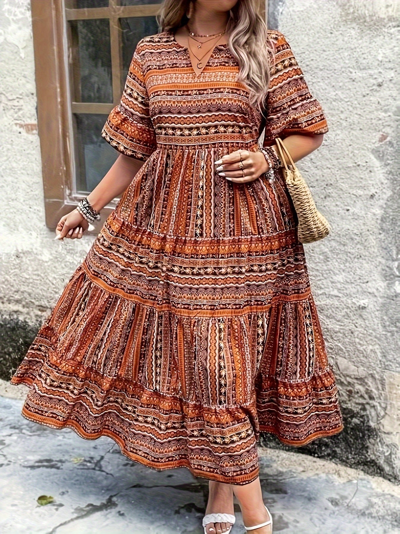 Boho Summer Maxi Dress