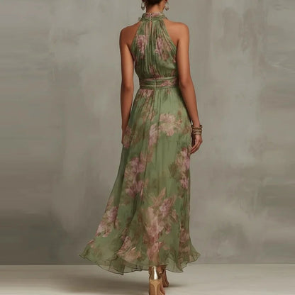 Floral Wedding Guest Maxi Dress