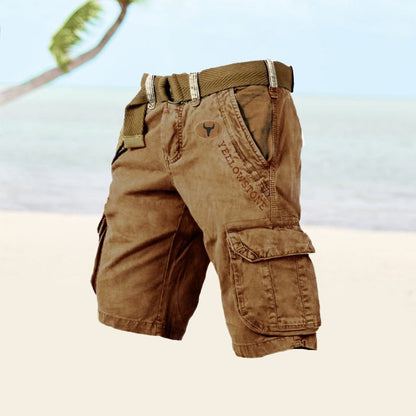Casual Cargo Shorts - Brown