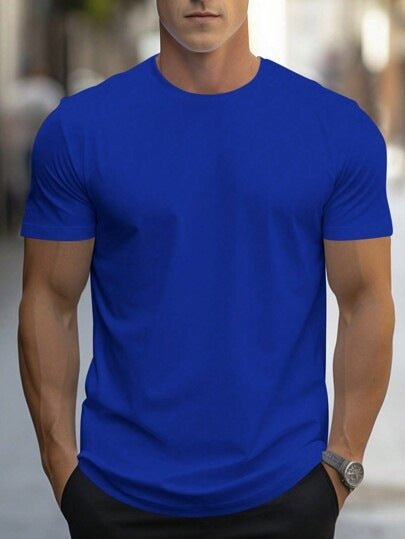 Men's Slim T-Shirt - Blue