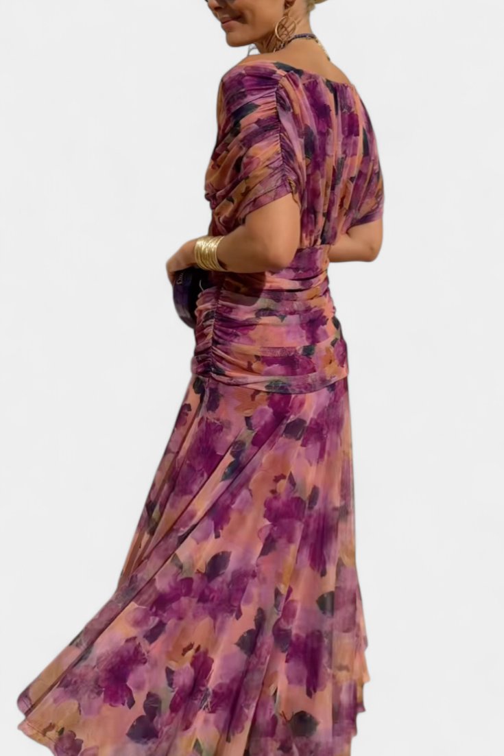 Women's Off-Shoulder Maxi Dress