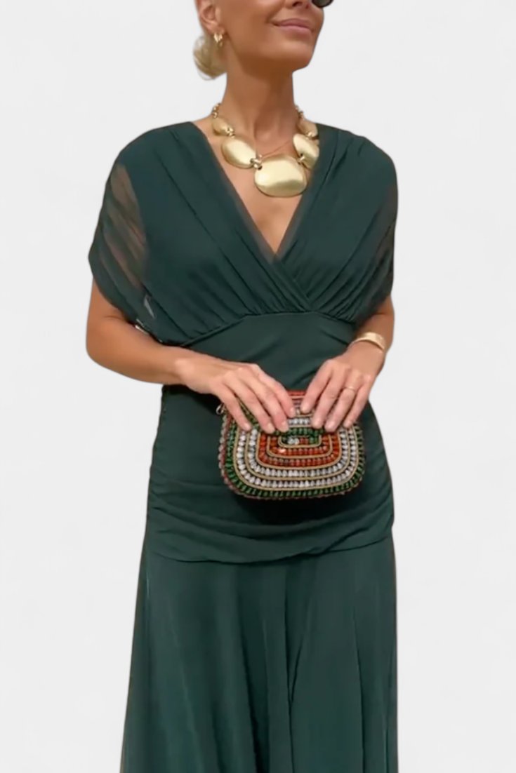 Women's Off-Shoulder Maxi Dress