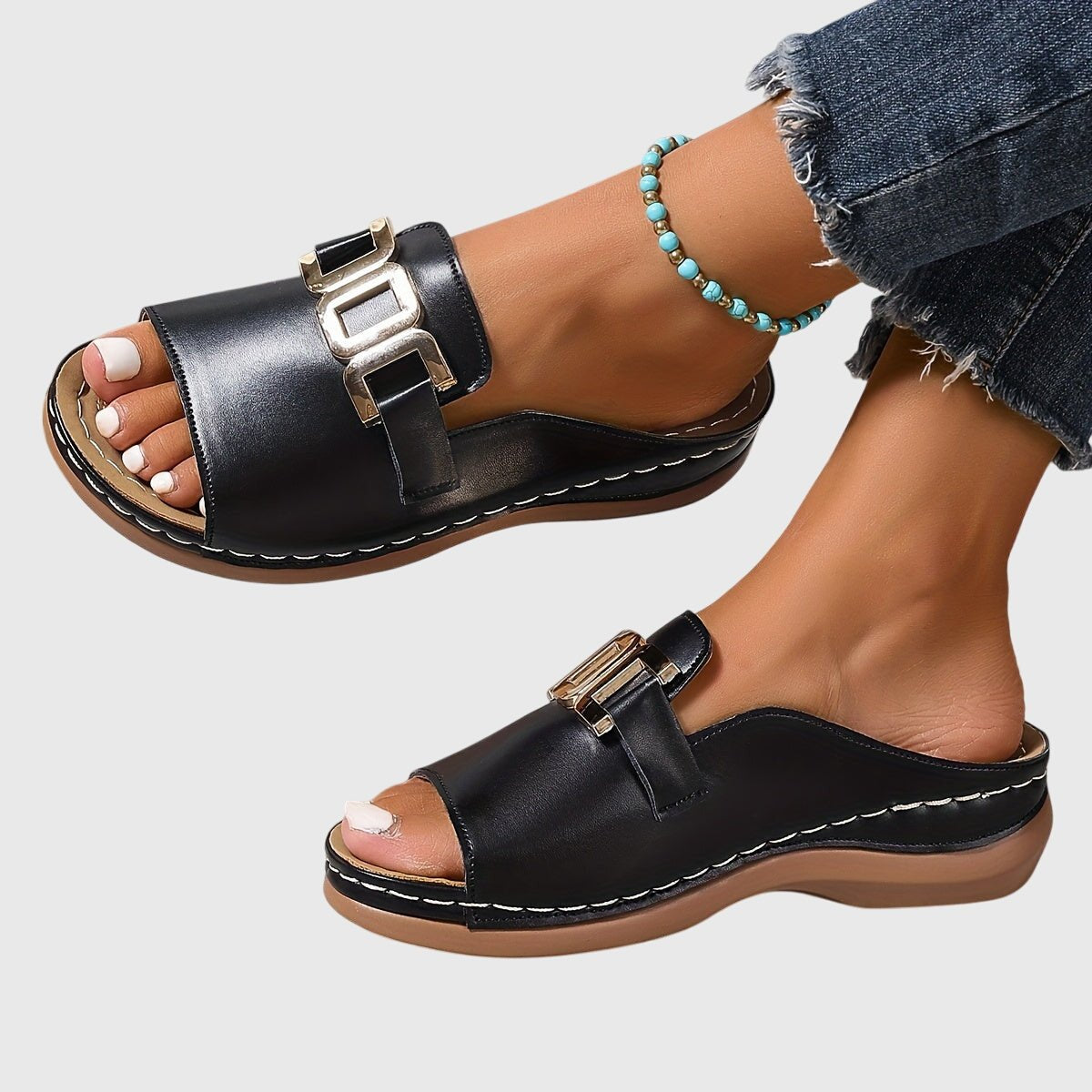 Women's Platform Slide Sandals