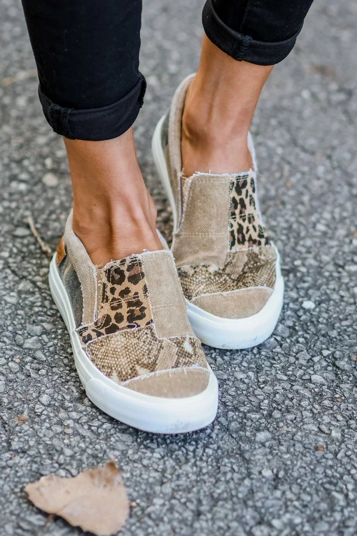 Leopard Print Sneakers