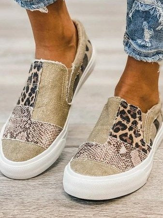 Leopard Print Sneakers