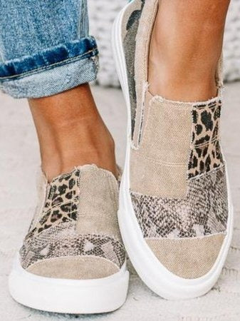 Leopard Print Sneakers