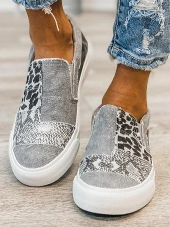 Leopard Print Sneakers