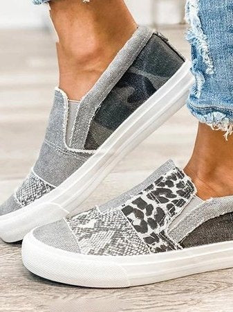 Leopard Print Sneakers
