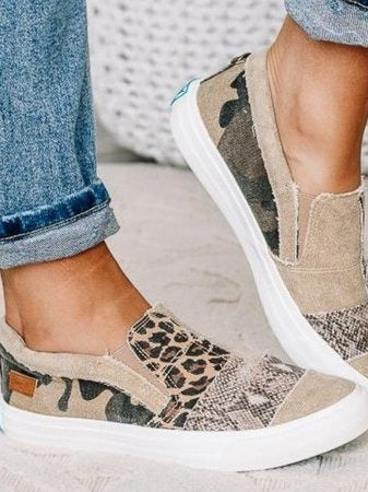 Leopard Print Sneakers