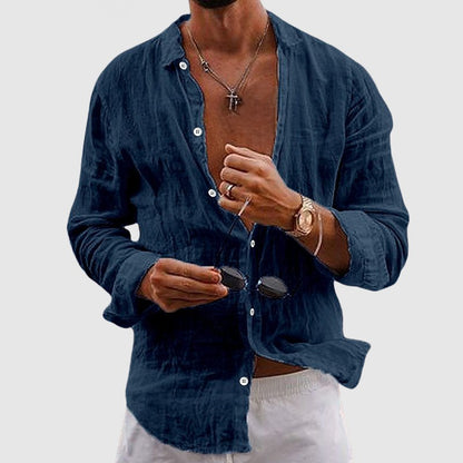 Long Sleeve Shirt - Blue