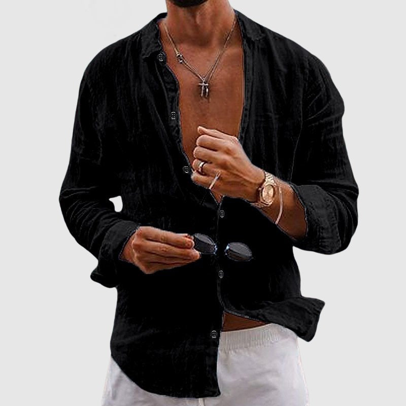 Long Sleeve Shirt - Black
