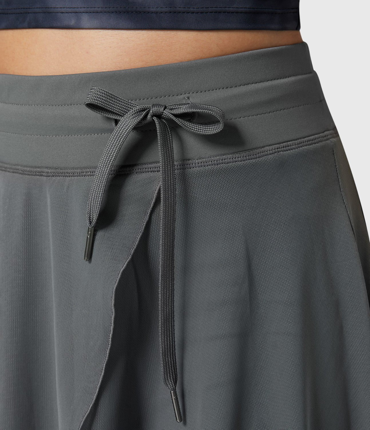 Women's Chiffon Wrap Midi Skirt