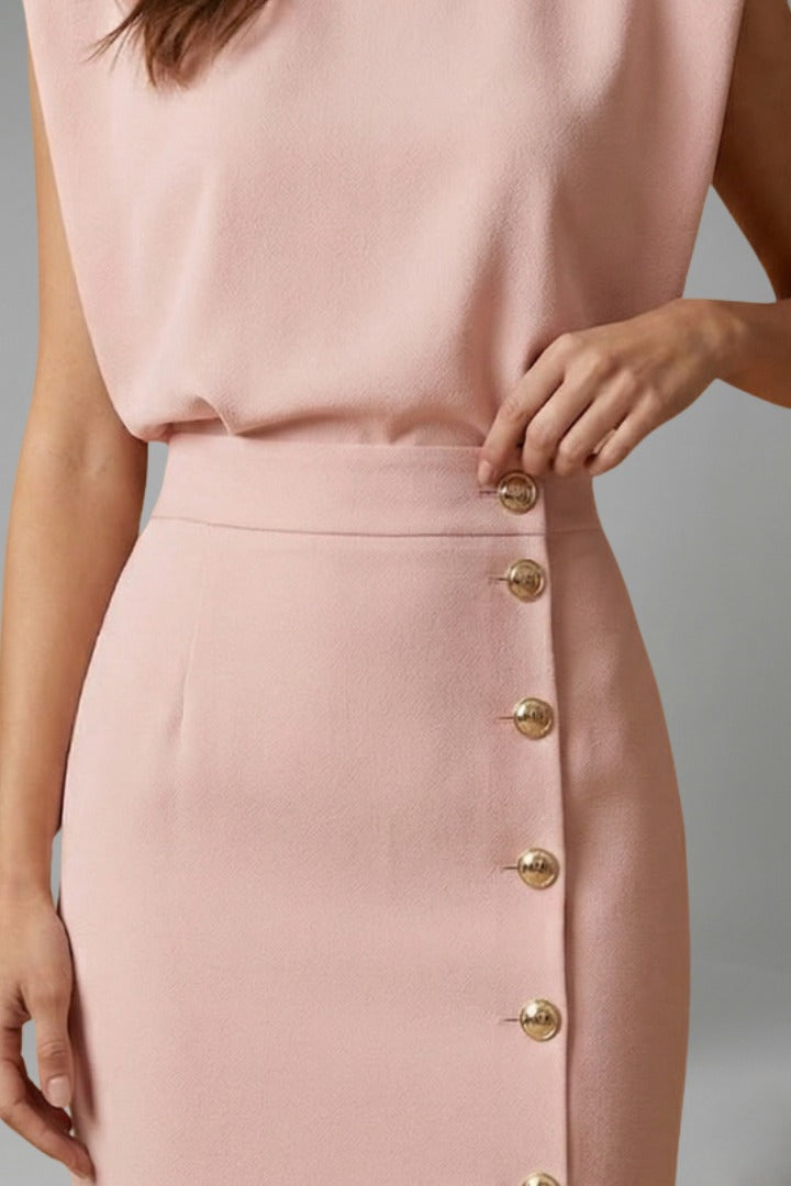 Sleeveless Cocktail Midi Dress