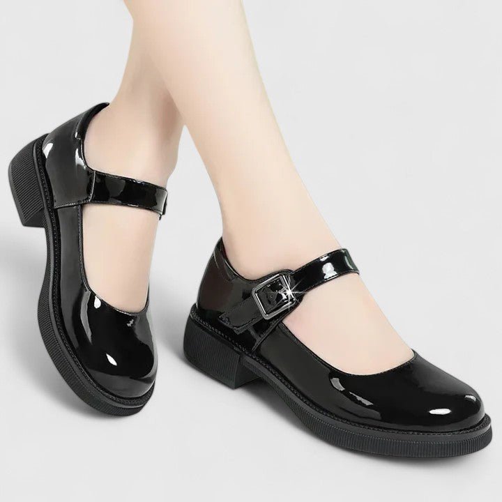 Women's Faux Leather Mary Janes
