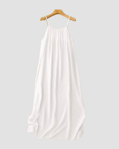 Sleeveless Summer Maxi Dress