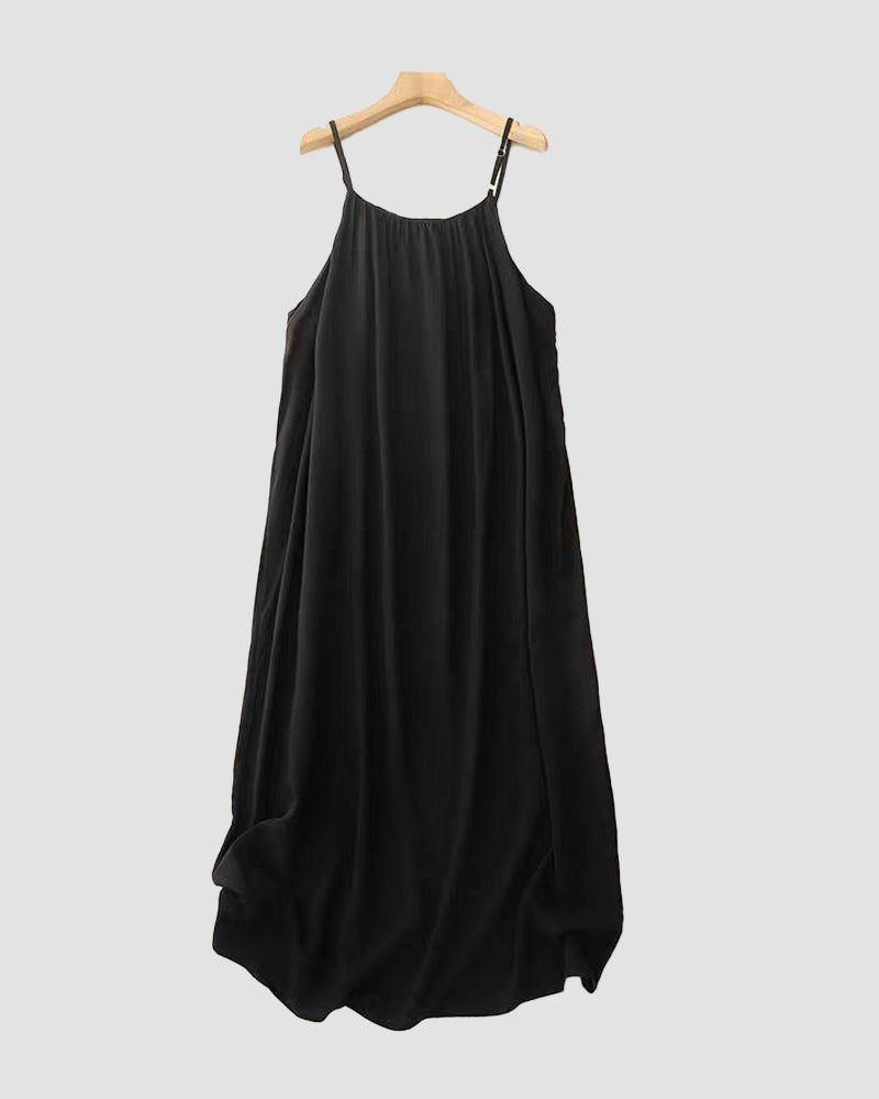 Sleeveless Summer Maxi Dress