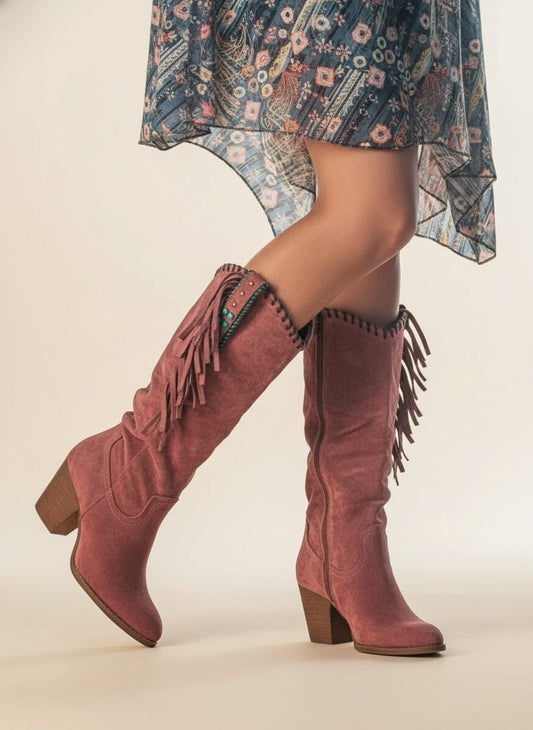Knee High Western Boots