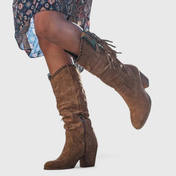Knee High Western Boots