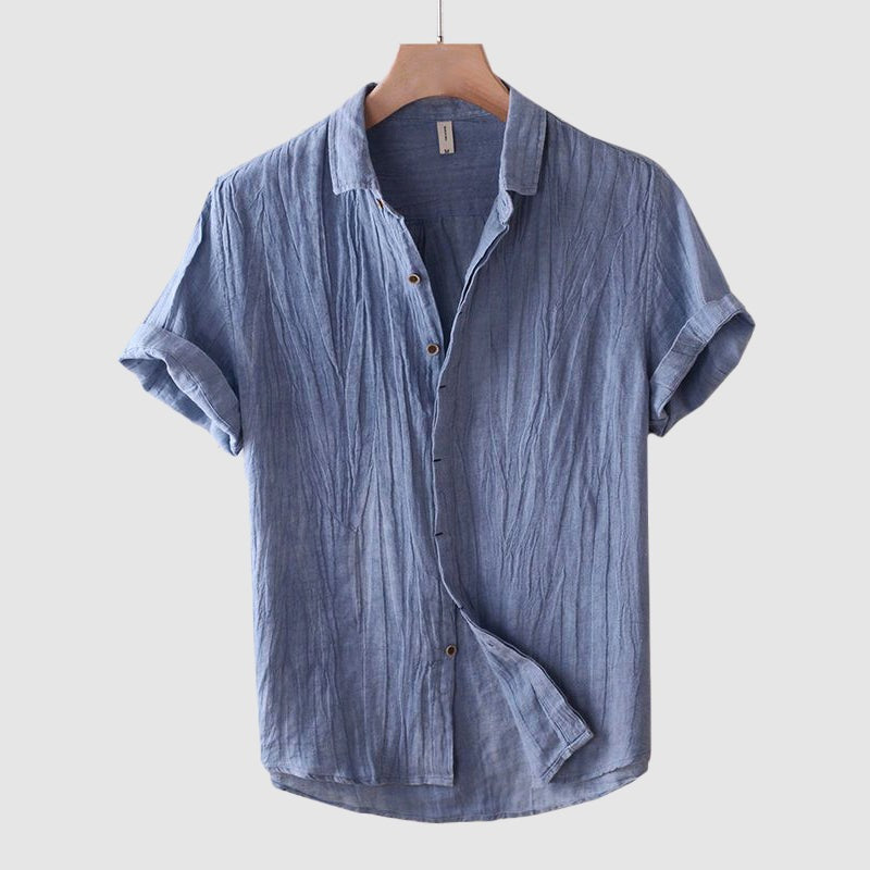 Short Sleeve Shirt - Blue