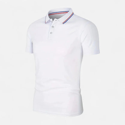 Short Sleeve Polo Shirt - White