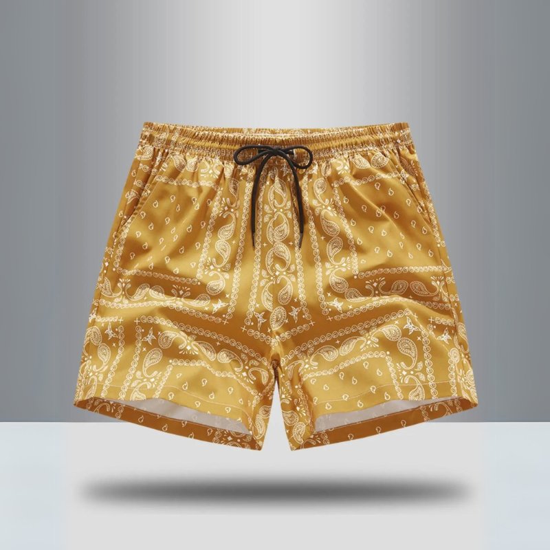 Men's Paisley Swim Shorts