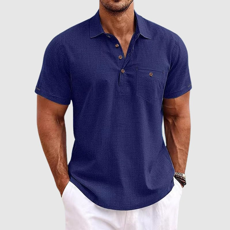 Men's Shirt - Dark Blue