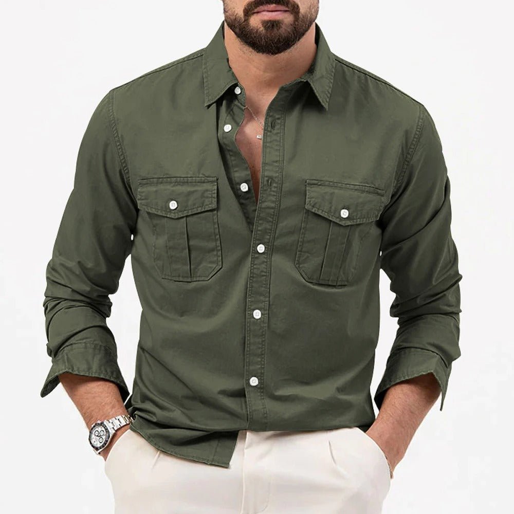 Men's Utility Shirt - Army Green