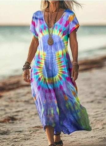 Boho Beach Maxi Dress