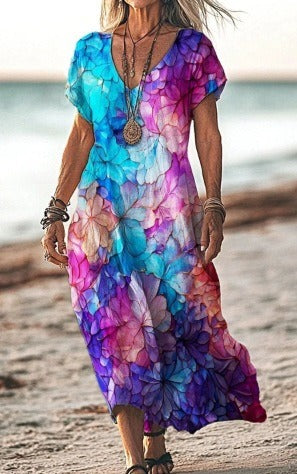 Boho Beach Maxi Dress
