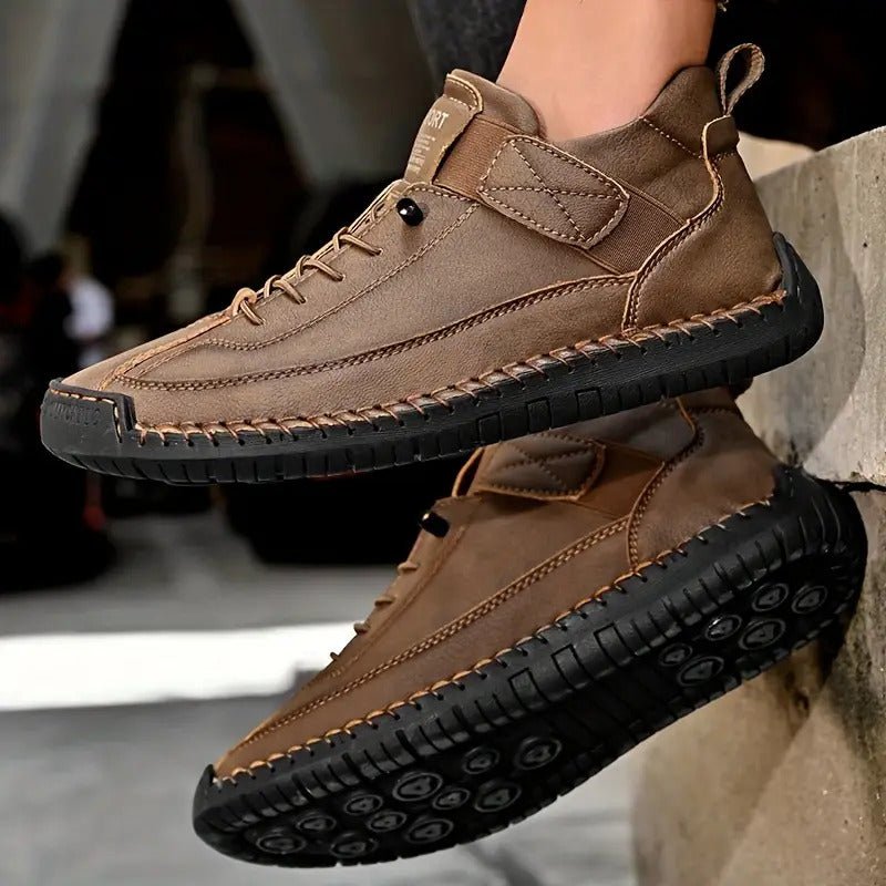 Women's Low-Top Sneakers - Forest Brown