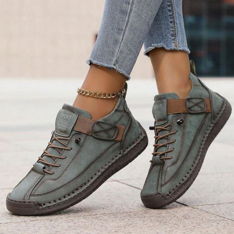 Women's Low-Top Sneakers - Boreal Green