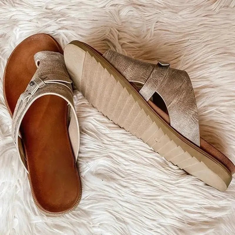 Women's Platform Thong Sandals