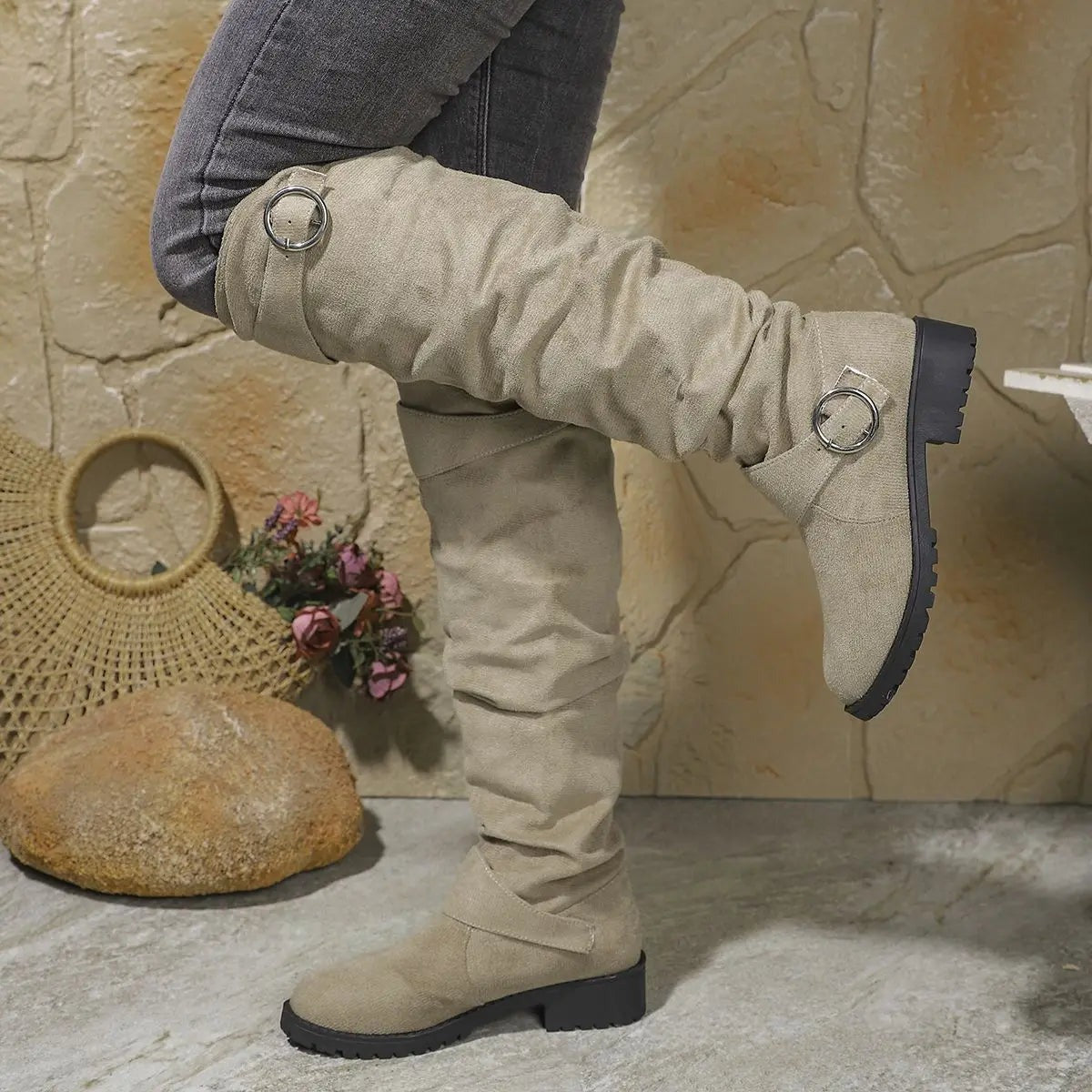 Knee High Riding Boots