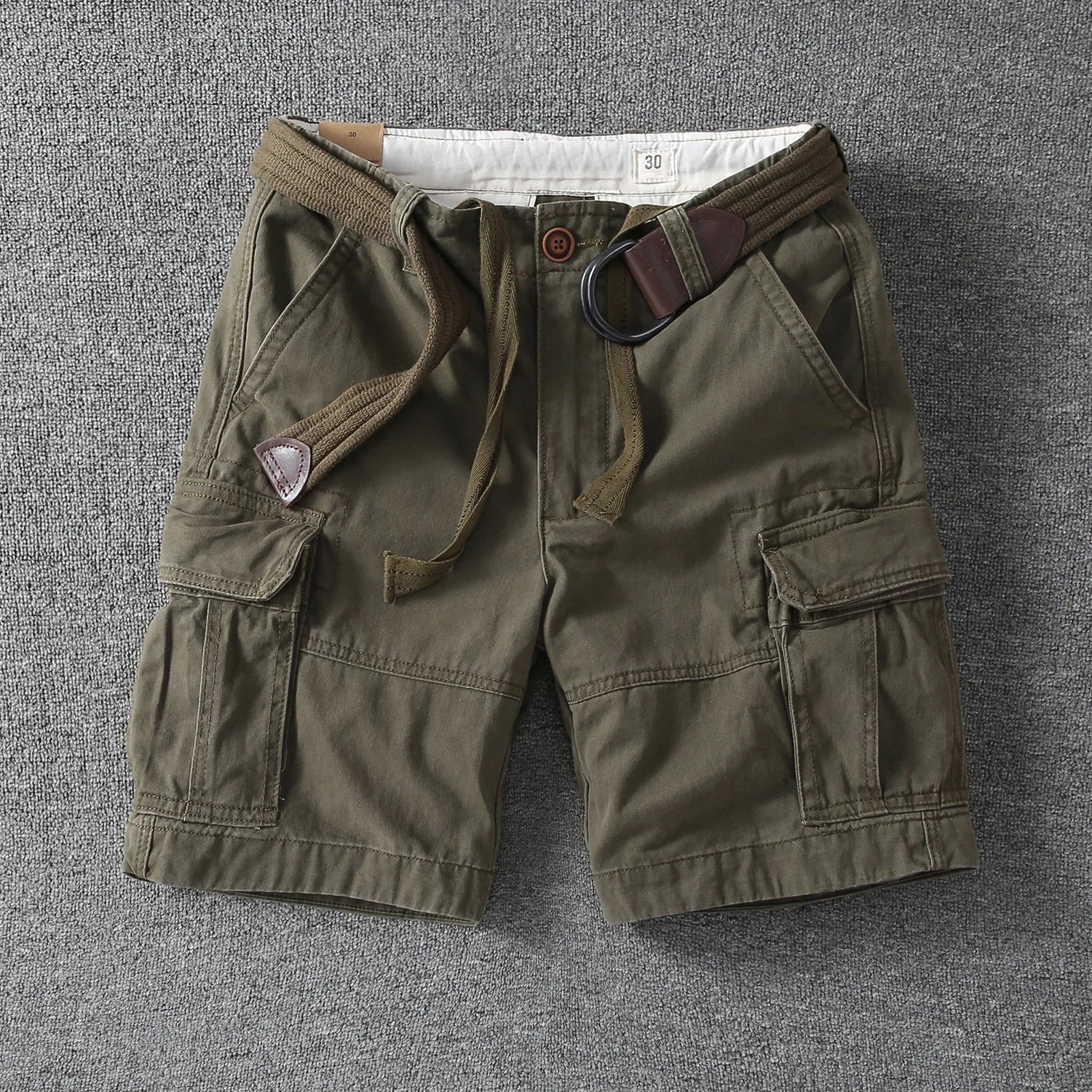 Men's Cargo Shorts - Green