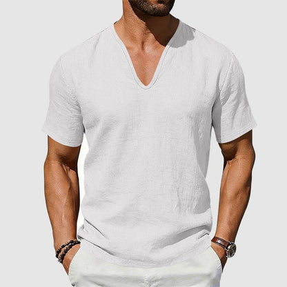 Short Sleeve V Neck Tee