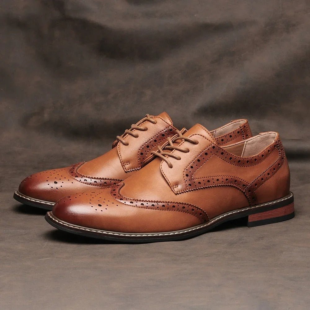 Men's Wingtip Brogue Oxford Shoes