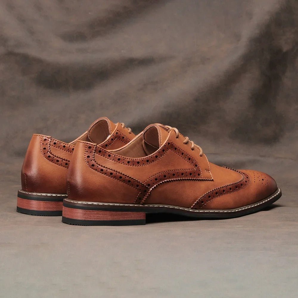 Men's Wingtip Brogue Oxford Shoes